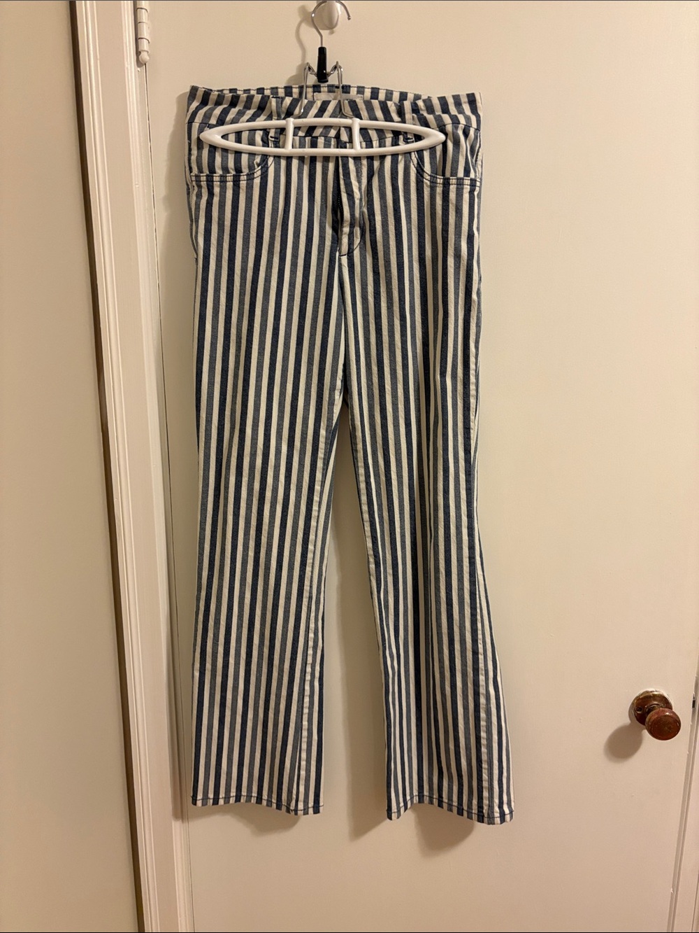 Anthropologie Striped Dress Pants